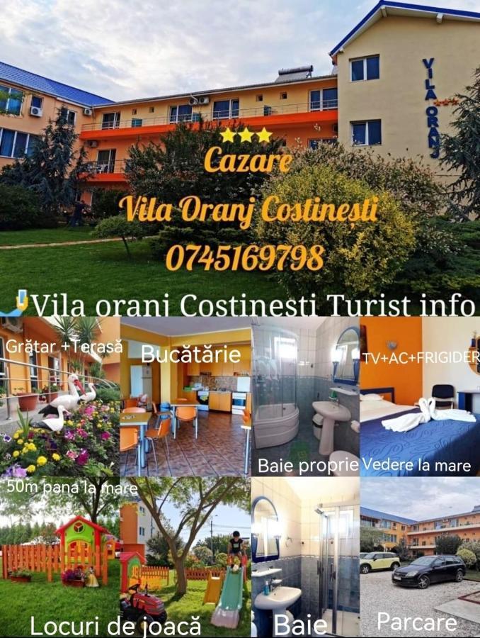 Vila Oranj Otel Costinești Dış mekan fotoğraf